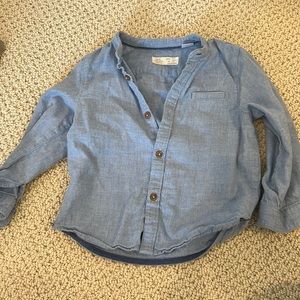 Zara boys button up